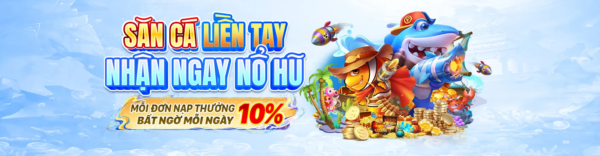 Đại dương bắn cá THBBET sống động